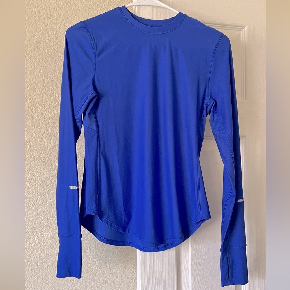 DSG Women’s Long Sleeve Athletic Tee in Royal Blue